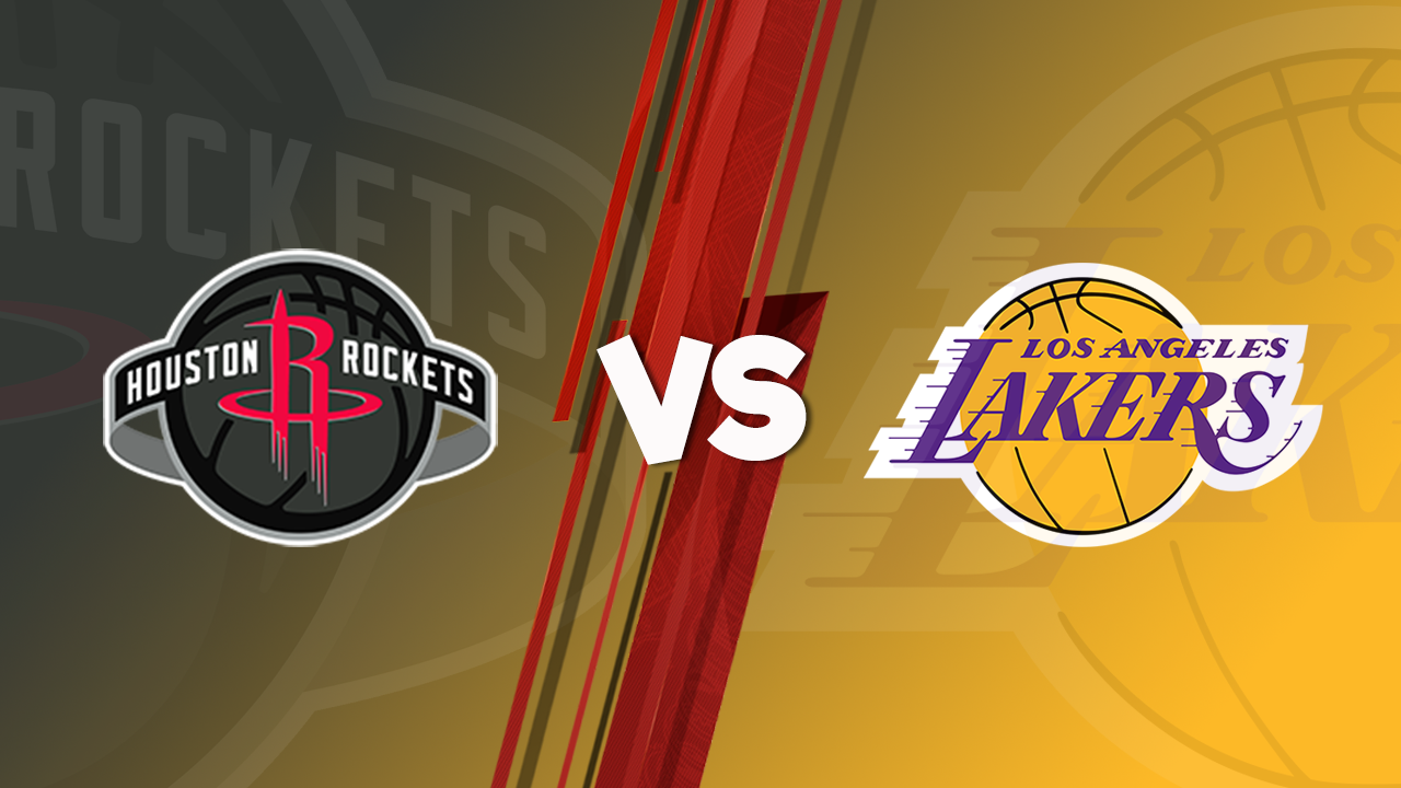 GAME 1 : Houston Rockets vs Los Angeles Lakers