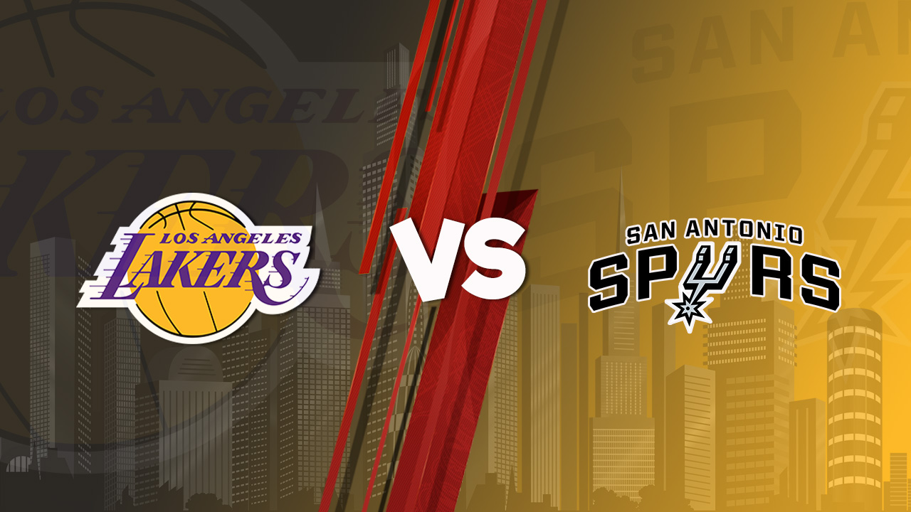 Lakers vs Spurs - Jan 01, 2021