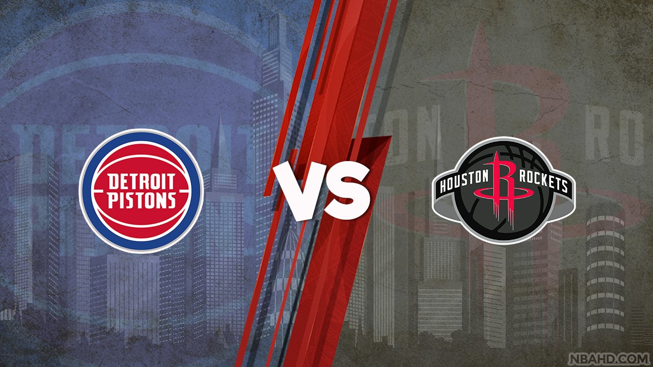 Pistons vs Rockets - Mar 19, 2021