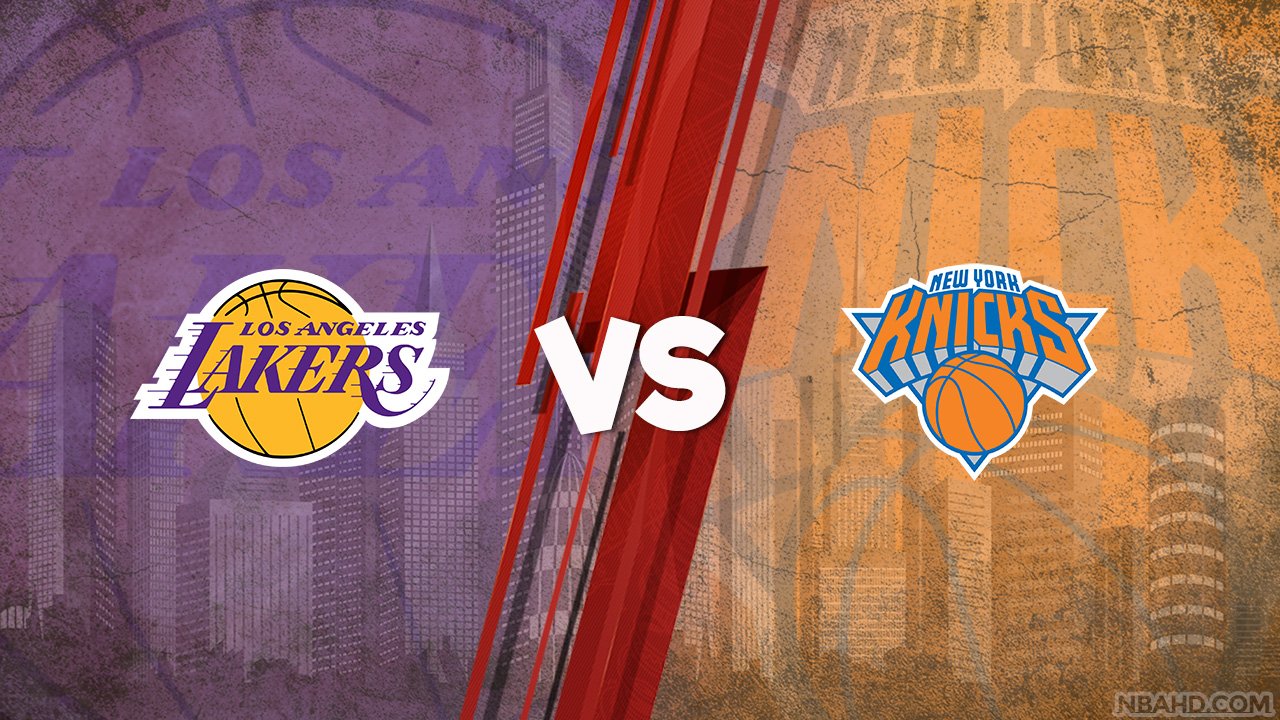 Lakers vs Knicks - Apr 12, 2021