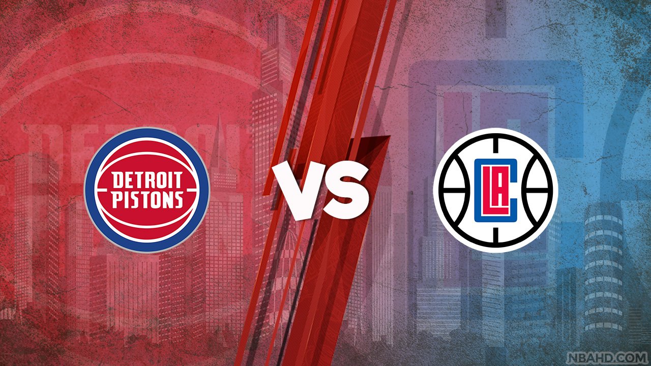 Pistons vs Clippers - Apr 11, 2021