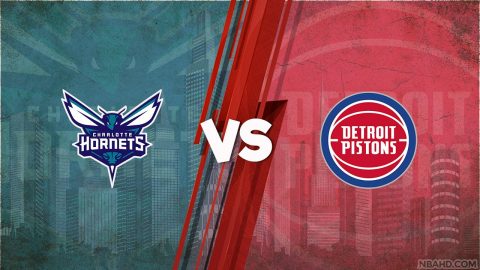 Hornets vs Pistons - May 04, 2021